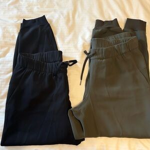 Lululemon size 10 joggers. 2 pairs.